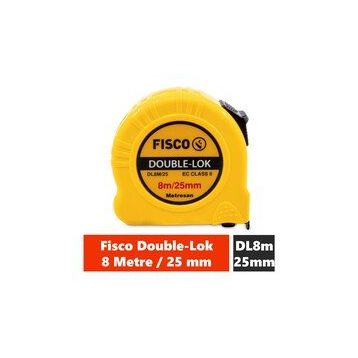 Fisco Double Lok 8 mt X 25 mm Şerit Metre