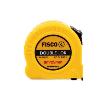 Fisco Double Lok 8 mt X 25 mm Şerit Metre
