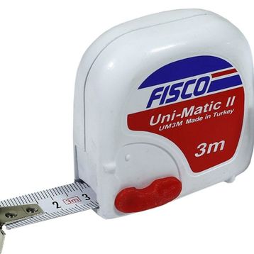 Fisco Şerit Metre Stoperli (3 MT)