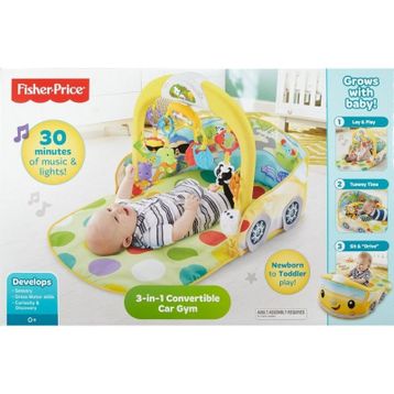 Fisher Price DFP07 3'ü 1 Arada Araba Jimnastik Merkezi