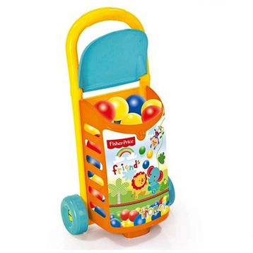 Fisher-Price DOL/1814 Çek Çek Araba ve Toplar