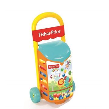 Fisher-Price DOL/1814 Çek Çek Araba ve Toplar