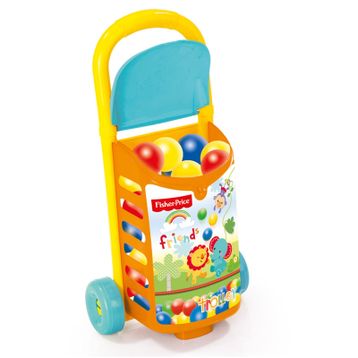 Fisher-Price DOL/1814 Çek Çek Araba ve Toplar