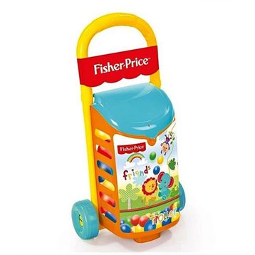 Fisher-Price DOL/1814 Çek Çek Araba ve Toplar