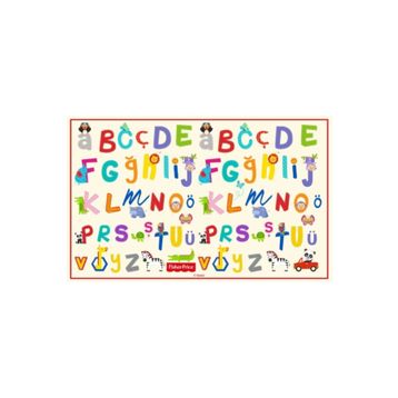 Fisher Price F02-FP-PC004 Eğitici Alfabe 100x160 cm Bebek Halı