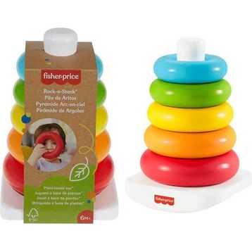 Fisher-Price GRF09 Doğa Dostu Renkli Halkalar