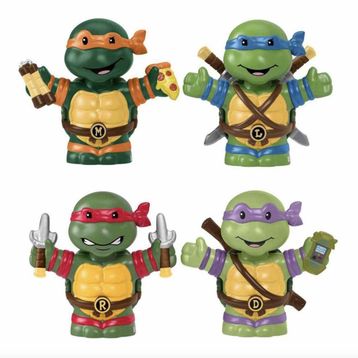 Fisher Price HPM43 Little People Collector Teenage Mutant Ninja Kaplumbağalar