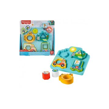 Fisher Price HRP31 Sesli Ve Işıklı Arabalar Puzzle