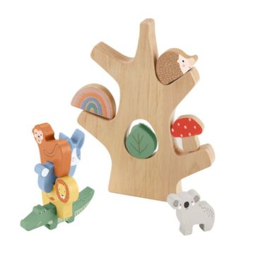 Fisher Price HXT87 10 Parça Ahşap Denge Ağacı