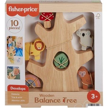 Fisher Price HXT87 10 Parça Ahşap Denge Ağacı