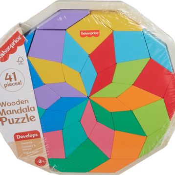 Fisher Price HXT94 Ahşap Mandala Yapboz