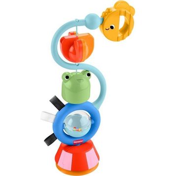 Fisher-Price JHB46 Duyusal Gelişime Yardımcı Sesli ve Vantuzlu Mama Sandalyesi Oyuncağı