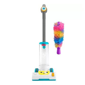 Fisher Price JMM35 Eğlen ve Öğren 2 'si 1 Arada Süpürge