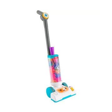 Fisher Price JMM35 Eğlen ve Öğren 2 'si 1 Arada Süpürge