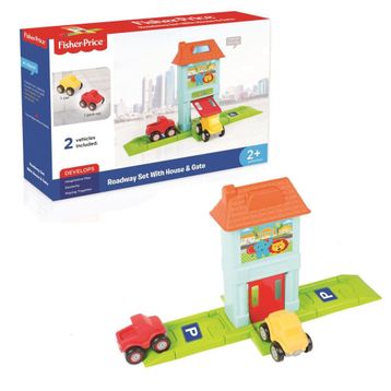 Fisher Price Roadway Set With House
