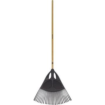 Fiskars 1001584 Solid Ahşap Saplı Yaprak Süpürgesi