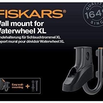 Fiskars 1027095 Otomatik Hortum Makarası XL İçin Duvar Montaj Aparatı