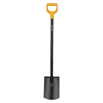 Fiskars 1066717 Solid Yuvarlak Uçlu Çok Amaçlı Kürek