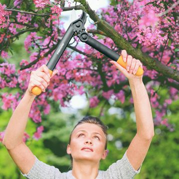 Fiskars PowerGear Anvil Dal Kesme Makası