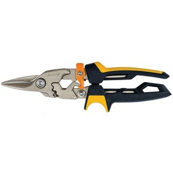 Fiskars Powergear Düz Kesim Metal Levha Kesme Makası