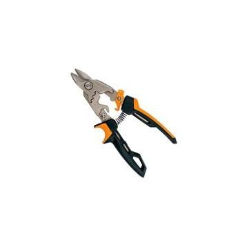 Fiskars Powergear Kısa Kesim Bulldog 1027212 Metal Levha Kesme Makası