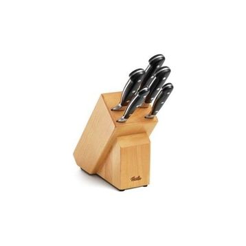Fissler Alaska Ahşap Bloklu 6 Parça Bıçak Seti