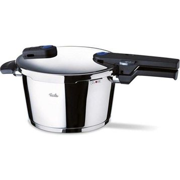 Fissler Bluepoint 4.5 lt Siyah Düdüklü Tencere