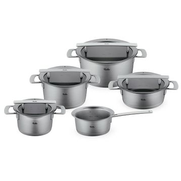 Fissler Phi Collection Cam Kapak 9 Parça Tencere Seti