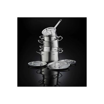 Fissler Pure Collection 9 Parça Metal Kapak Çelik Tencere Seti