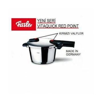 Fissler Redpoint Blackpoint 6 lt Düdüklü Tencere