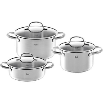 Fissler San Francisco 6 Parça Çelik Tencere Seti