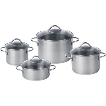Fissler Vienna 4 Parça Çelik Tencere Takımı