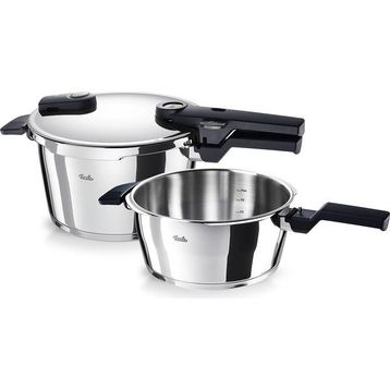 Fissler Vitaquick Elemental Düdüklü Tencere 4,5+2,5 Litre