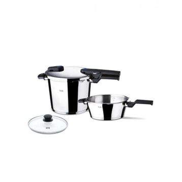 Fissler Vitaquick Point Gri 6+3,5 lt Düdüklü Tencere