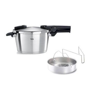Fissler Vitaquick Premium 4.5 lt Düdüklü Tencere+Tava