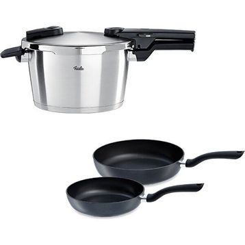 Fissler Vitaquick Premium 4.5 lt Düdüklü Tencere+Tava