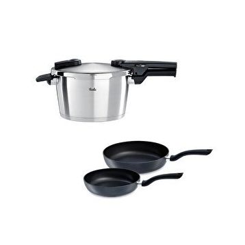 Fissler Vitaquick Premium 4.5 lt Düdüklü Tencere+Tava