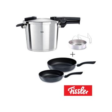 Fissler Vitaquick Premium 6 lt Düdüklü Tencere+Tava