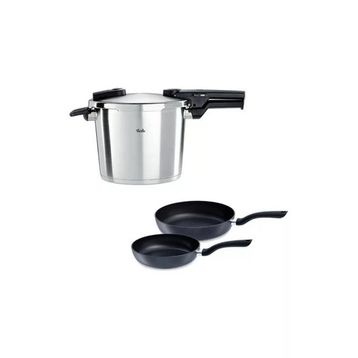Fissler Vitaquick Premium 6 lt Düdüklü Tencere+Tava