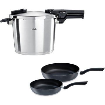 Fissler Vitaquick Premium 6 lt Düdüklü Tencere+Tava
