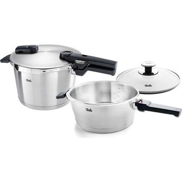 Fissler Vitaquick Premium 6+3.5 lt 2'li Düdüklü Tencere Seti