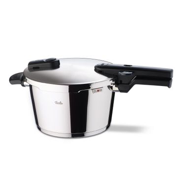Fissler Vitaquick Siyah 4.5 lt Düdüklü Tencere