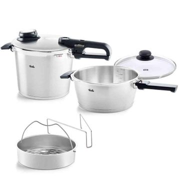 Fissler Vitavit Premium Mat 3 Program 6+3.5 lt Düdüklü Tencere Seti