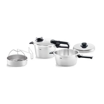 Fissler Vitavit Premium Mat 4.5+3.5 lt Düdüklü Tencere