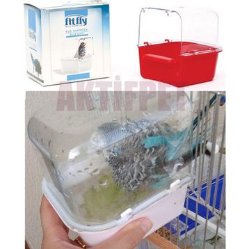 Fit Fly 12,5 x 12 x 13 cm Kapalı Kuş Banyosu