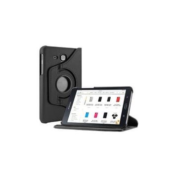 Fitcase 8930000045300 Samsung Tab A t285 7.0 360 Derece Dönen Standlı Siyah Kılıf
