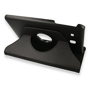 Fitcase 8930000045300 Samsung Tab A t285 7.0 360 Derece Dönen Standlı Siyah Kılıf