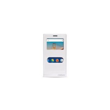 Fitcase Dolce One 4G Gizli Mıknatıslı Pencereli Beyaz Kılıf