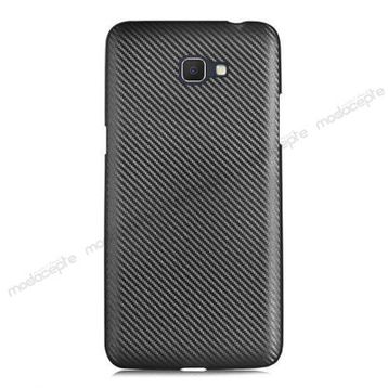 FitCase Galaxy J5 Prime Carbon Desen Siyah Arka Kapak