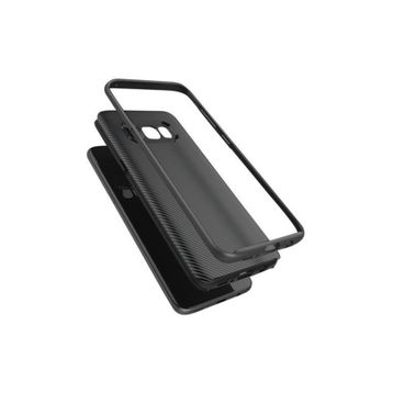 FitCase Galaxy S8 Carbon Desen Siyah Arka Kapak